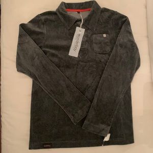 Wonder boy. Size 10 velvet shirt nwt